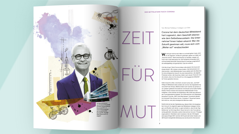 „Zeit für Mut“: Die Corona-Krise als Chance zur Digitalisierung nutzen