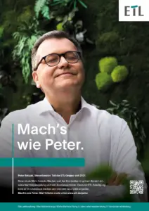 Peter Ratajak, Steuerberater. Teil der ETL-Gruppe seit 2021. Peter ist ein Mehr-Umsatz-Macher, weil bei ihm beides im grünen Bereich ist – seine Nachfolgeregelung und sein Kanzleiwachstum. Denn mit ETL-Beteiligung kann er im Chefsessel bleiben und verstärkt neue Ziele anpeilen.